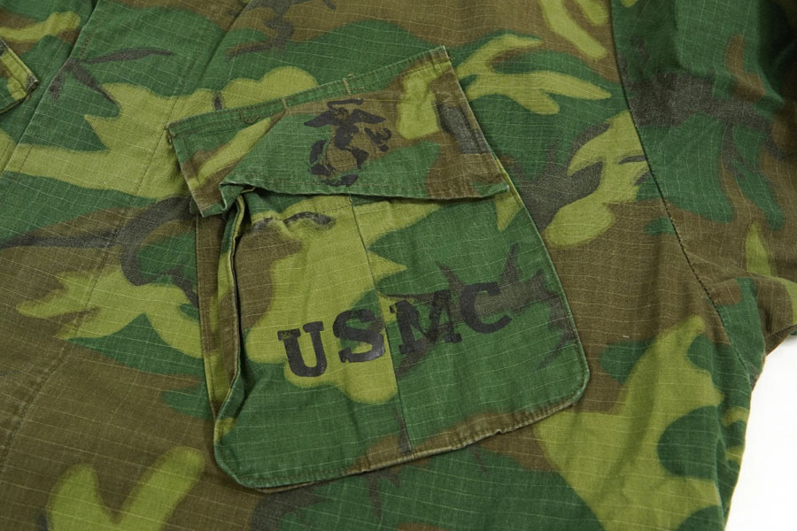 NOS 60s リーフカモ　グリーンリーフカモ ブーニー ERDL 7 1/8 60s 米軍 U.S.ARMY グリーンリーフカモ ブーニーハット 6 7/8