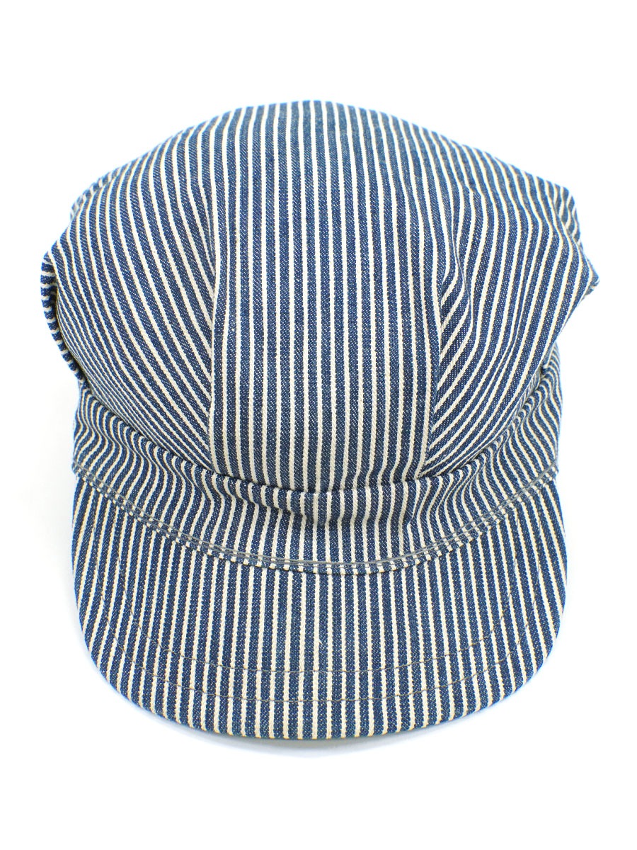 70's～ ヒッコリーストライプ ワークキャップ 表記(7 3/8) | NEW ITEM