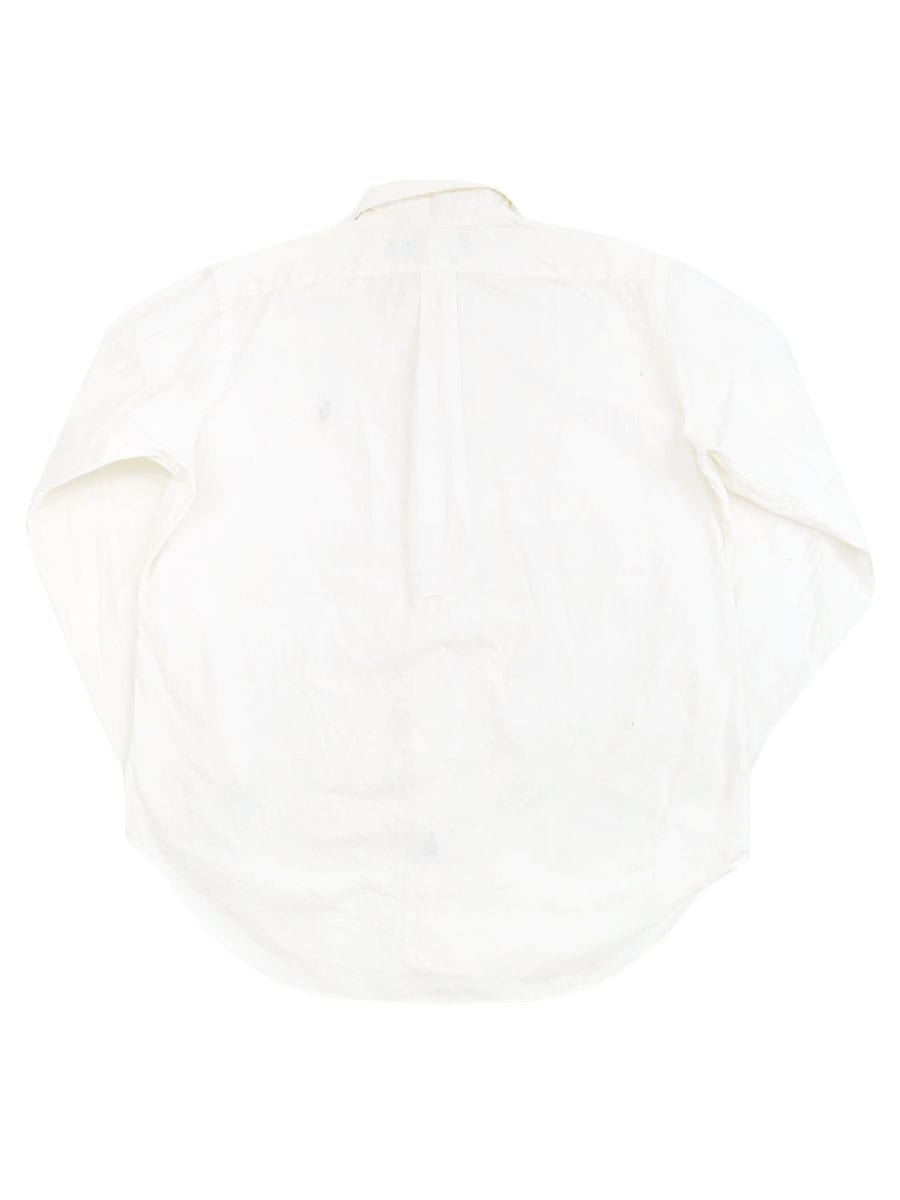 ラルフローレン ''CLASSIC FIT'' 100%コットン ボタンダウンシャツ ホワイト 表記(16)