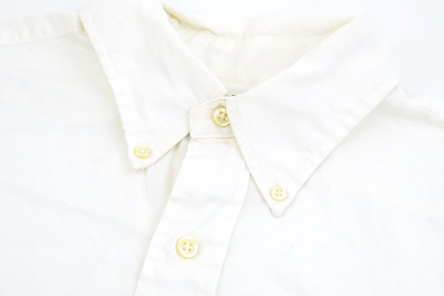 ラルフローレン ''CLASSIC FIT'' 100%コットン ボタンダウンシャツ ホワイト 表記(16)