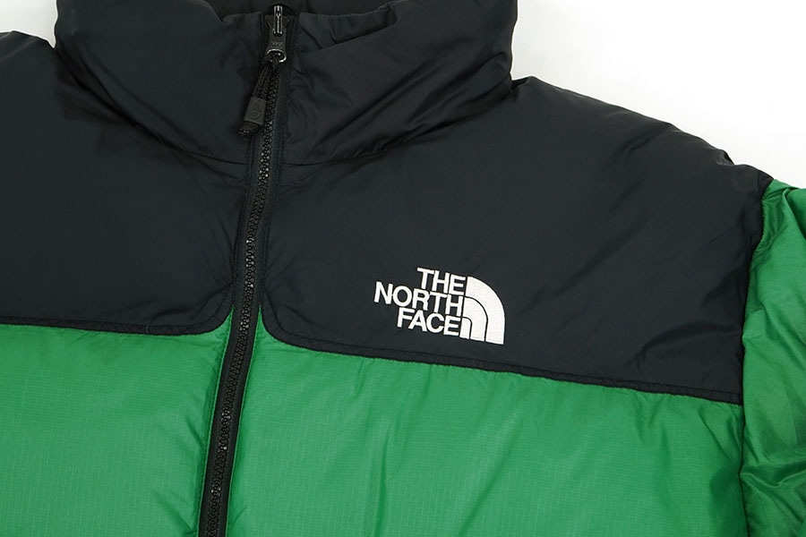 【Green From Gargen】ノースフェイス 700フィル ヌプシ 00's THE NORTH FACE 700フィル ヌプシジャケット グリーン 実寸(XXL位