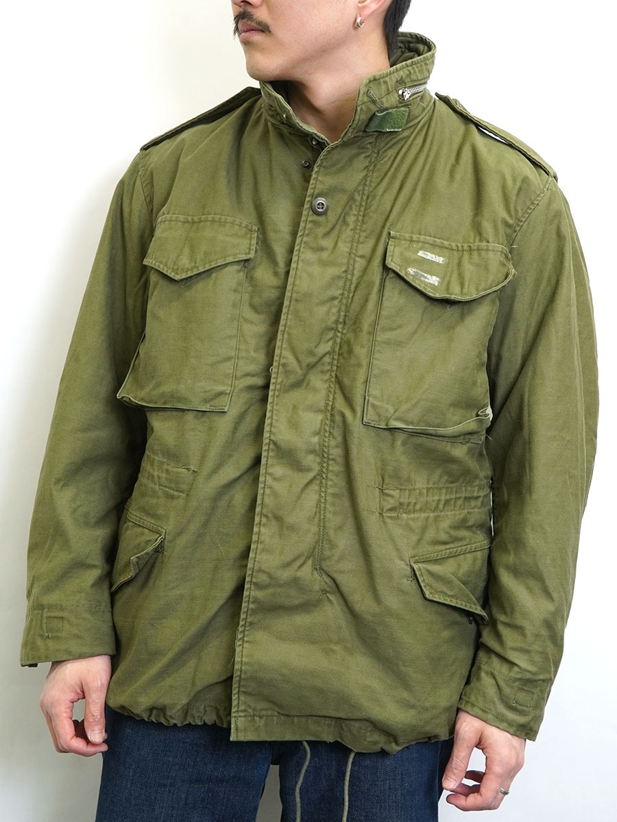 68's U.S.ARMY M-65 フィールドジャケット アルミジップ 表記(MEDIUM-SHORT)