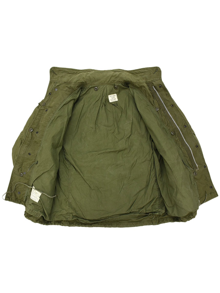 68's U.S.ARMY M-65 フィールドジャケット アルミジップ 表記(MEDIUM-SHORT)