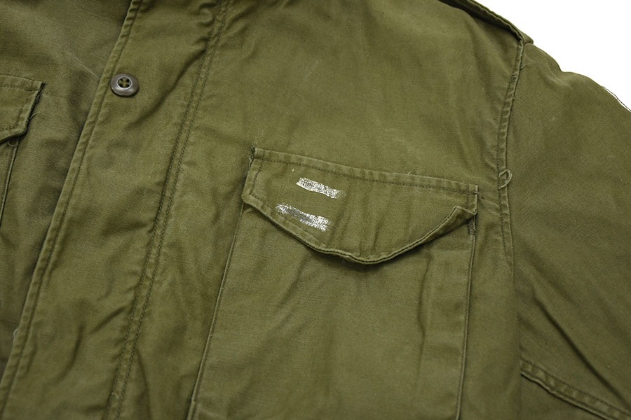 68's U.S.ARMY M-65 フィールドジャケット アルミジップ 表記(MEDIUM-SHORT)