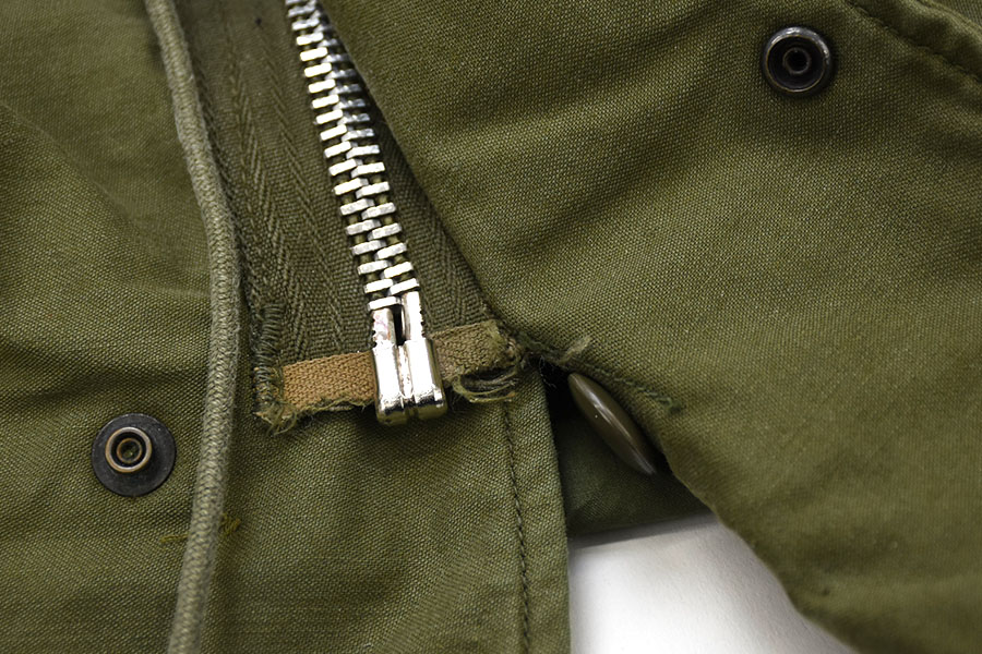 68's U.S.ARMY M-65 フィールドジャケット アルミジップ 表記(MEDIUM-SHORT)