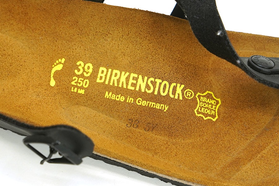 BIRKENSTOCK Gizeh ブラック 表記(39) DEAD