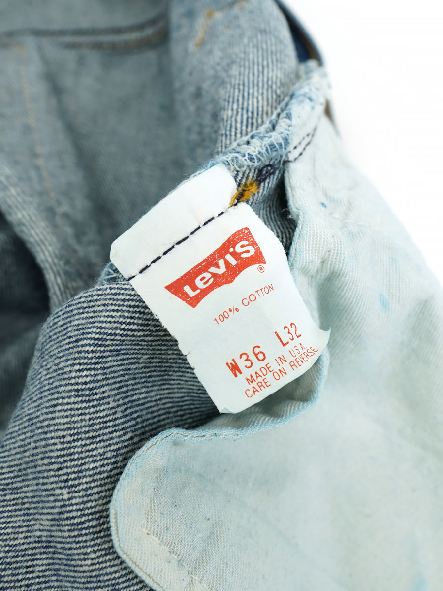 90'S LEVI'S 501 BLUE JEANS (SIZE. W36 L32) MADE IN USA | NEW ITEM