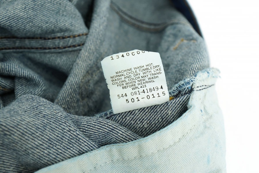 90'S LEVI'S 501 BLUE JEANS (SIZE. W36 L32) MADE IN USA | NEW ITEM