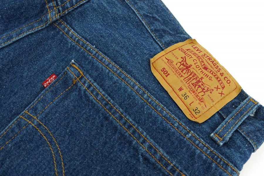 Levi's 501 　USA製 W36 L32 90'S LEVI'S 501 BLUE JEANS (SIZE. W36 L32) MADE IN USA | NEW ITEM