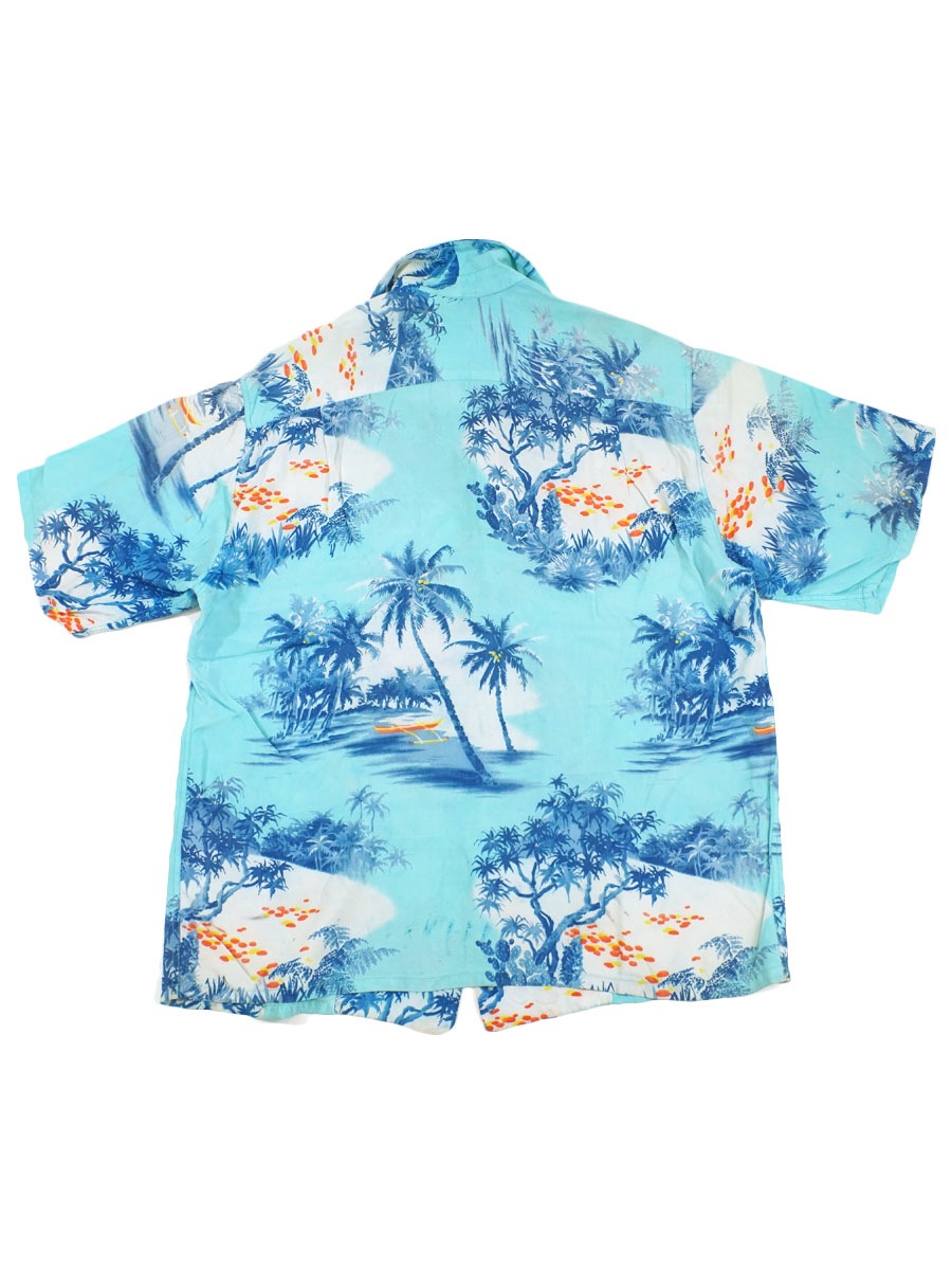 サイズL【新品】MAGIC STICK パームツリーハワイアンシャツ サイズL【新品】MAGIC STICK パームツリーハワイアンシャツ