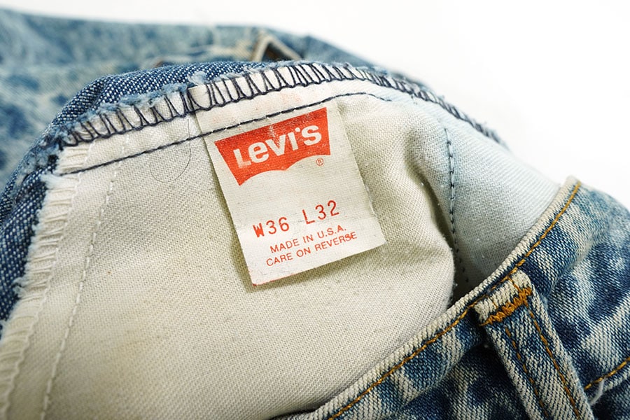 Levi'sリーバイス ケミカルウォッシュデニム 80's BerBerJin Levi'sリーバイス ケミカルウォッシュデニム 80's BerBerJin