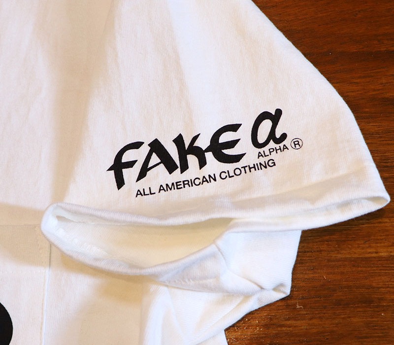 ８(エイト) 50th Anniversary , ８ x FAKEα T , WHITE , Size S