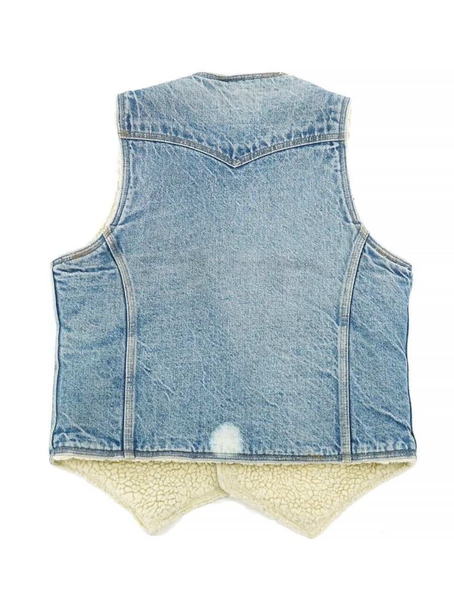 70's Levi's デニムボアベスト 味あり良雰囲気 表記(M) | SOLD OUT