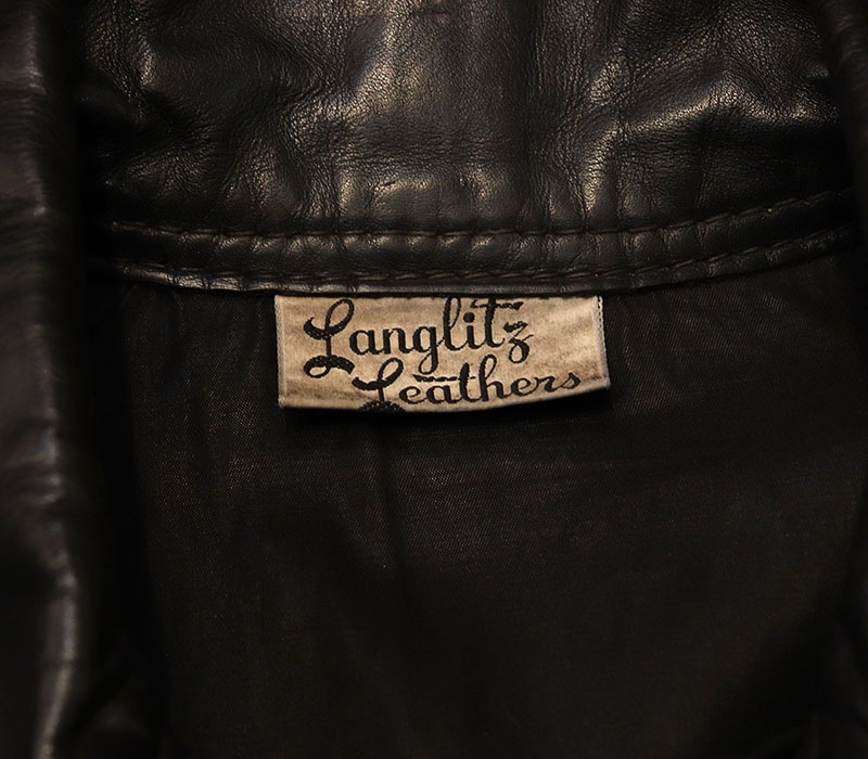 1960s LANGLITZ LEATHERS , TIMBERLINE , Size 40