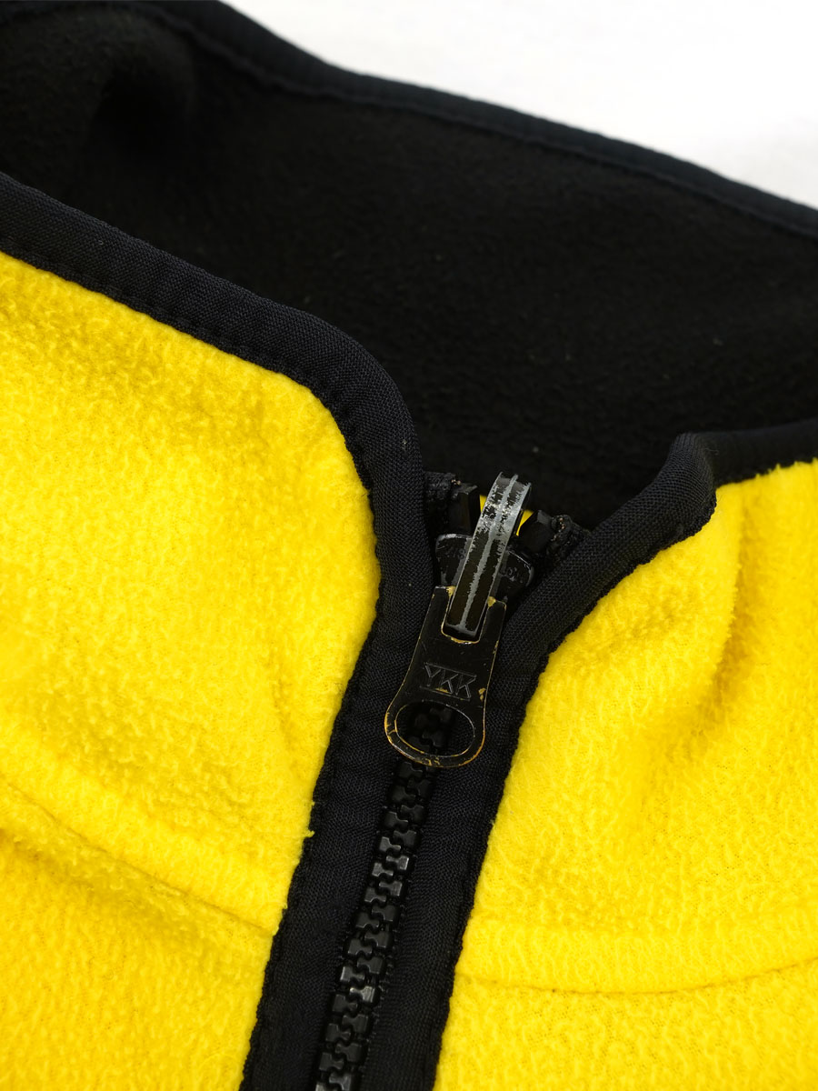 90s Eddie Bauar Ebtek フリースベスト イエロー L 90's Eddie Bauer EBTEK フリースJKT イエロー 表記(L) USA製