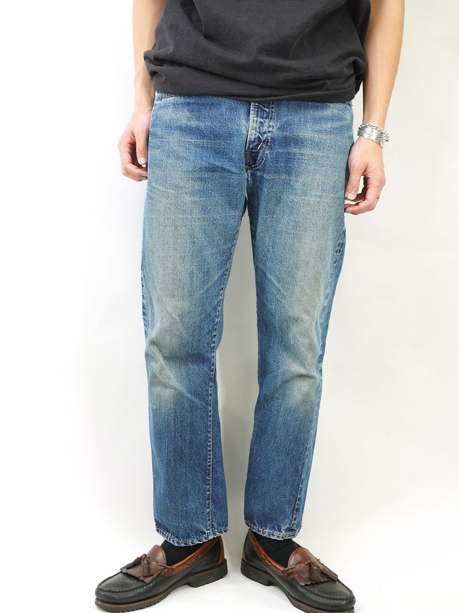 千秋 60's Levi's 551ZXX-505 デニムパンツ 良色落ち 実寸(31x28位