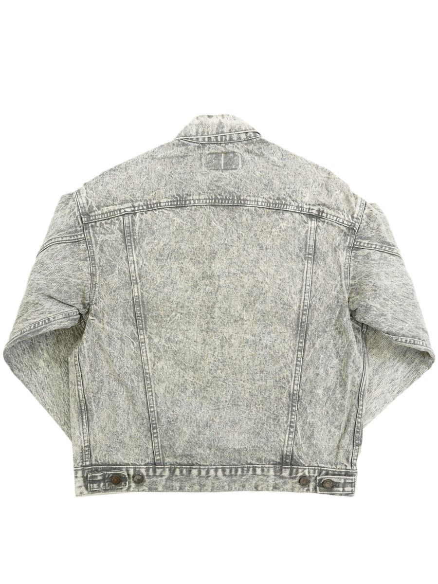 80's Levi's 70507 アシッドブラック デニムジャケット 表記(M) USA製
