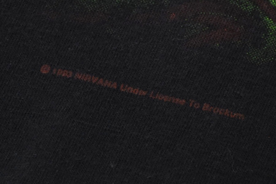 90's giant NIRVANA ''All Apologies'' 両面プリント Tシャツ 表記(XL