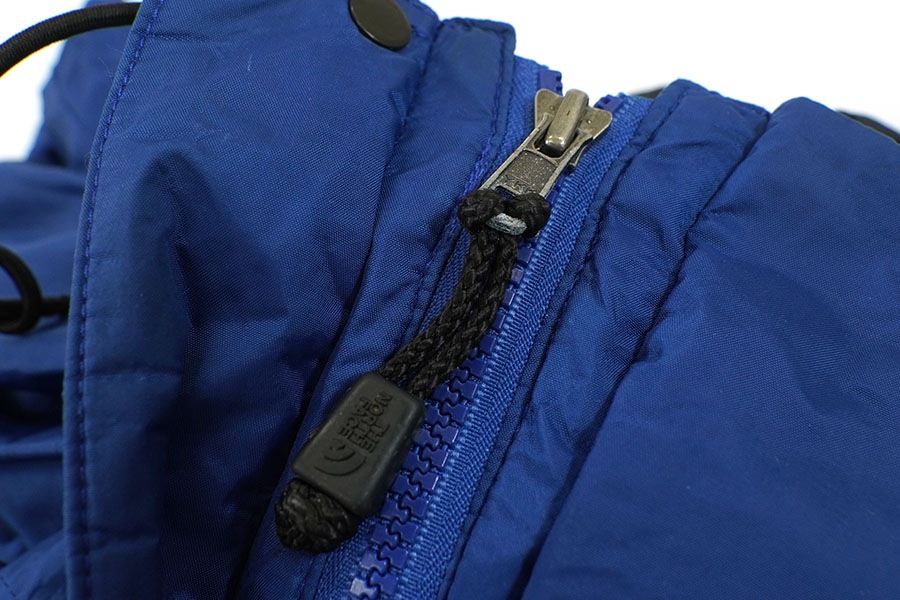 90's THE NORTH FACE ゴアテックスパーカ ブルーxブラック 表記(XL) パッカブル
