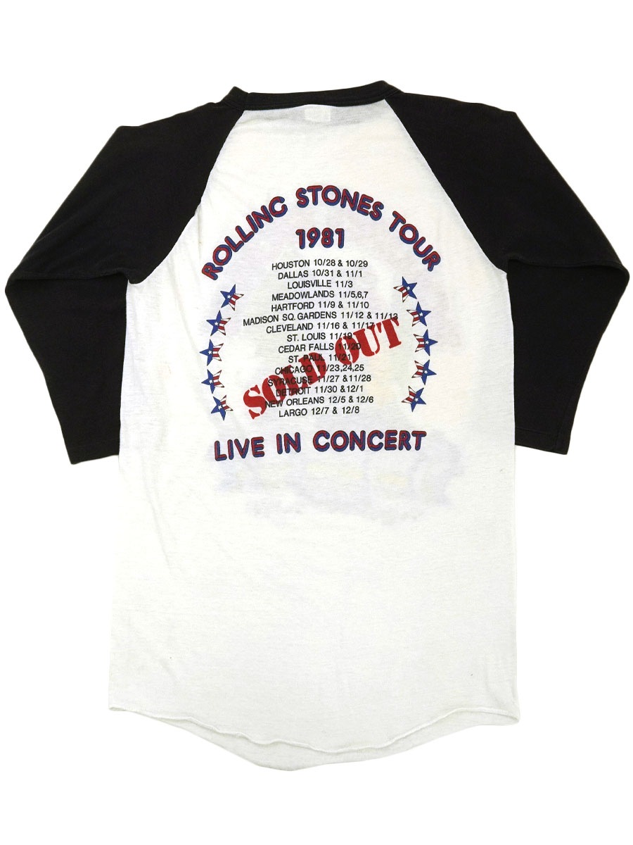80's ローリング・ストーンズ ''ROLLING STONES TOUR 1981 LIVE IN
