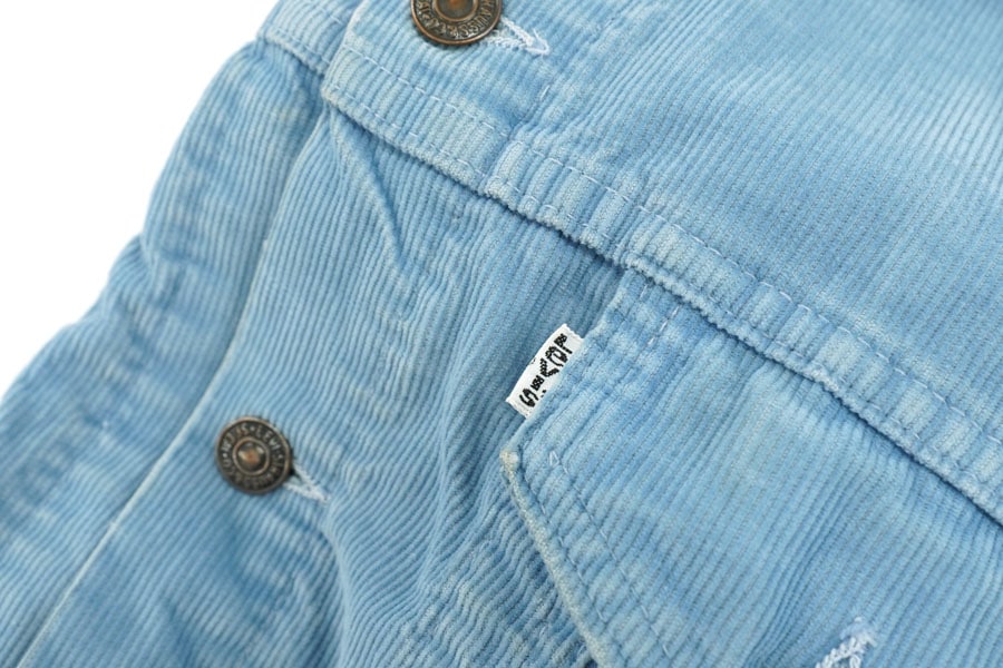 70's Levi's 70505 3rd型 コーデュロイJKT サックス 表記(40) | NEW