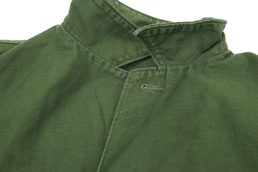 50's USMC P-58 コットンサテン ユーティリティシャツ 実寸(42位