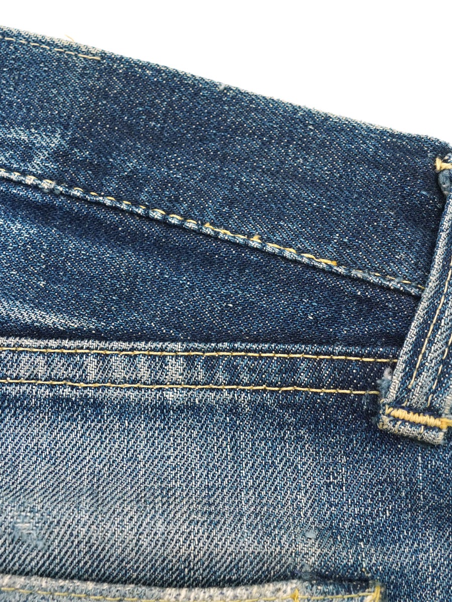 40's Levi's S503XXB WWⅡデニムパンツ アーキュエイトステッチ無し 味ありリペア 実寸(29x31位) AS IS