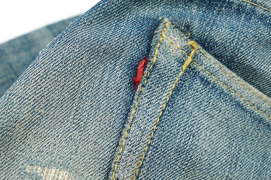 40's Levi's S503XXB WWⅡデニムパンツ アーキュエイトステッチ無し 味ありリペア 実寸(29x31位) AS IS