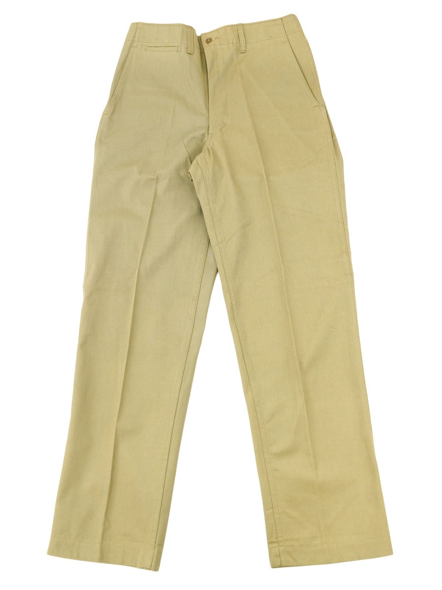 そまらー　US ARMY チノトラウザーズ　70年 70's U.S.ARMY チノトラウザーズ ジッパータイプ 表記(31x30) | すべて