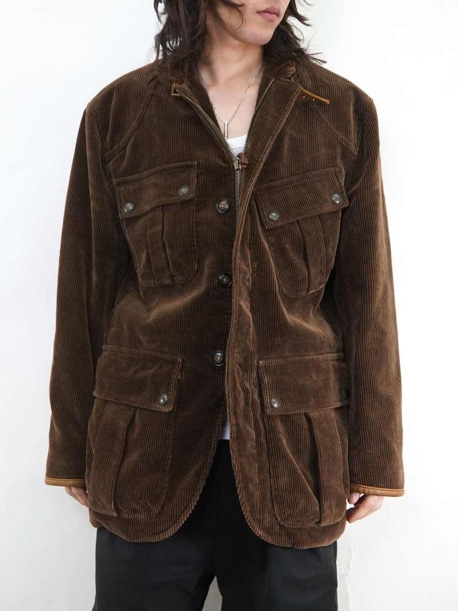 ラルフローレン インターナショナルタイプ コーディロイ ジャケット 茶