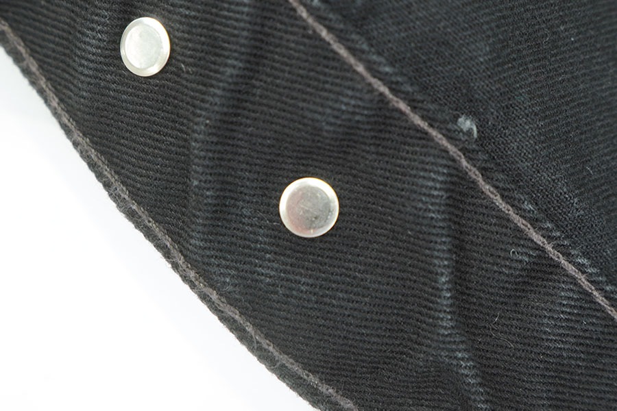 00'S LEVI'S 70507-0260 BLACK DENIM JACKET (SIZE. LARGE) MADE IN MEXICO