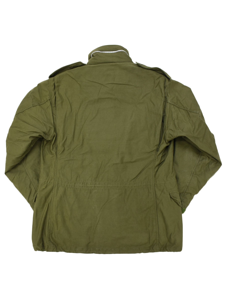 70's U.S.ARMY M-65 フィールドジャケット アルミジップ 表記(MEDIUM