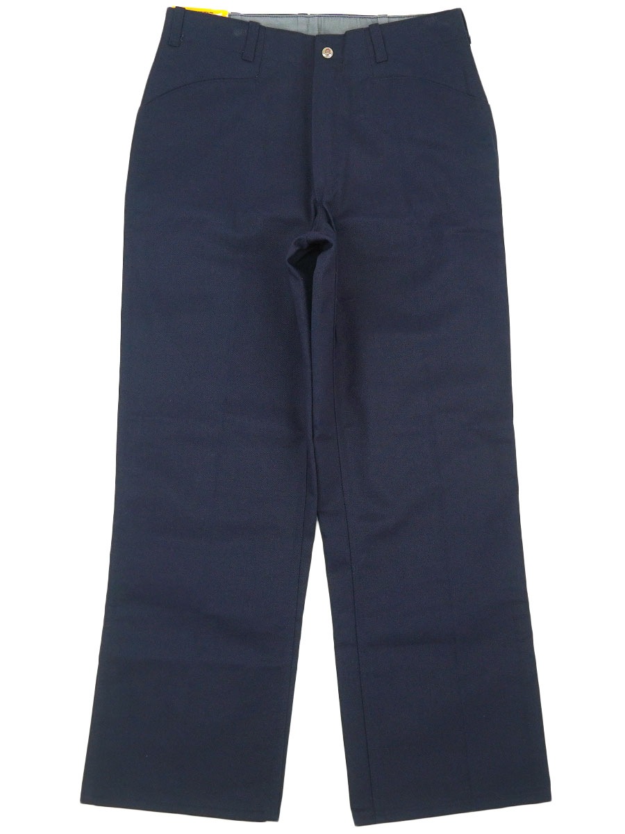 80's BEN DAVIS ワークパンツ ネイビー 表記(32x30) フラッシャー付き