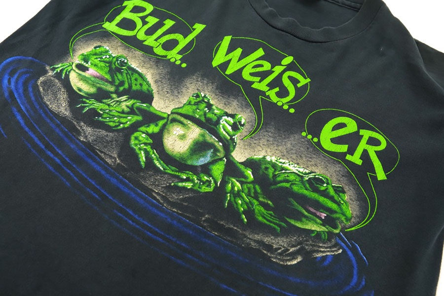 【USA製】90s Budweiser 企業プリントTシャツ L anvil USA製】90s Budweiser 企業プリントTシャツ L anvil - メルカリ