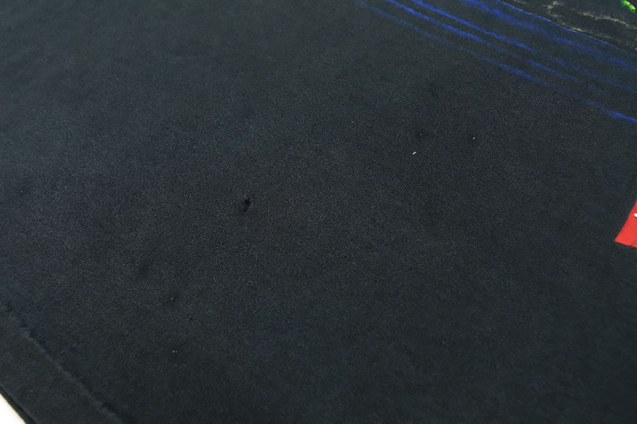 90's anvil ''Budweiser'' カエル 両面プリント Tシャツ 表記(L) USA製