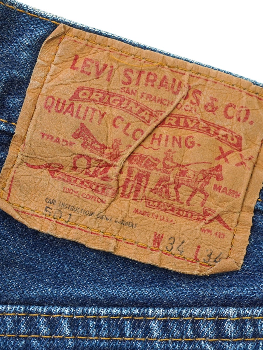 70's Levi's 501 66前期 デニムパンツ 良雰囲気 表記(W34 L34) | NEW