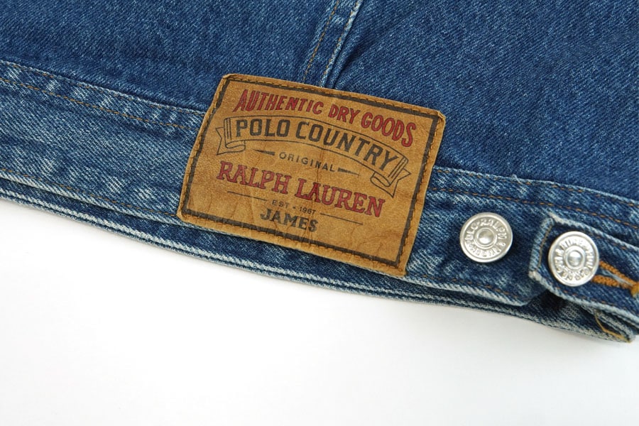 90's POLO COUNTRY ガチャポケ デニムジャケット 表記(L) USA製