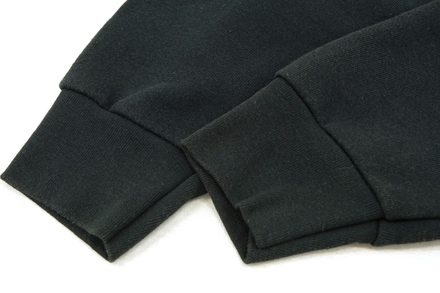 80's～ FRUIT OF THE LOOM 無地スウェット 黒 表記(XL) USA製