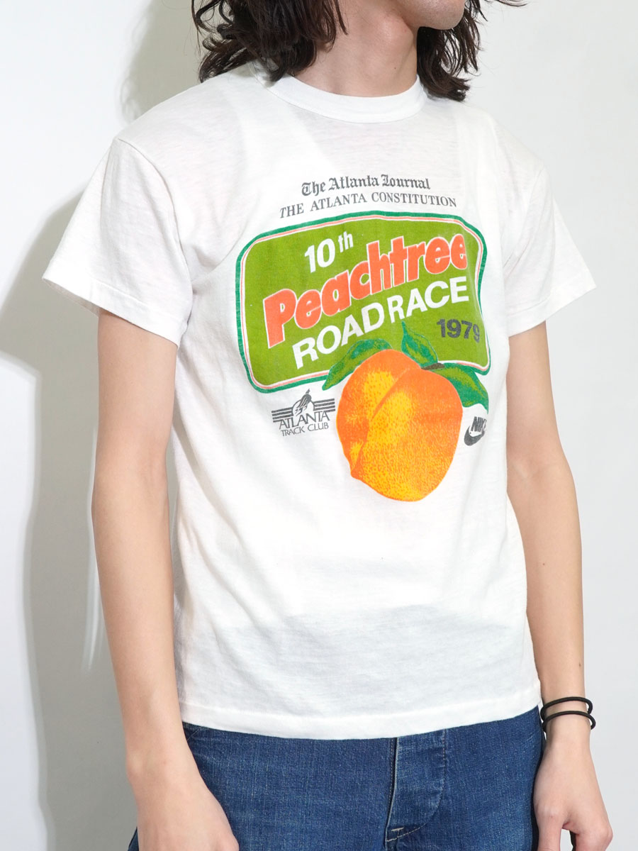 70'S BUCK'S ''10TH PEACHTREE ROAD RACE 1979'' NIKE T SHIRT (SIZE.MEDIUM)