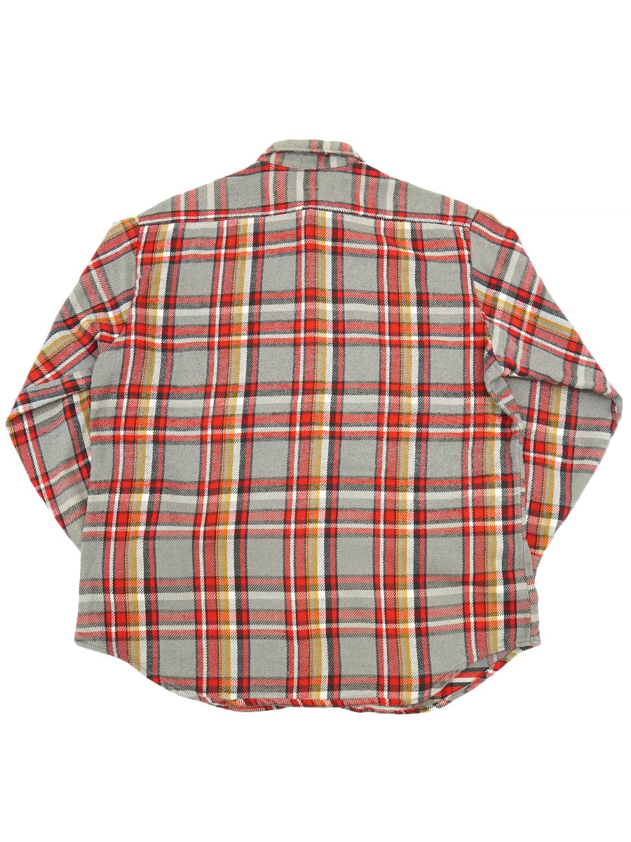 好配色チェック&神サイズ70s単色タグBIG MACネルシャツUSA製XL スペシャル稀代の好配色チェック神サイズ70s単色タグBIG MAC