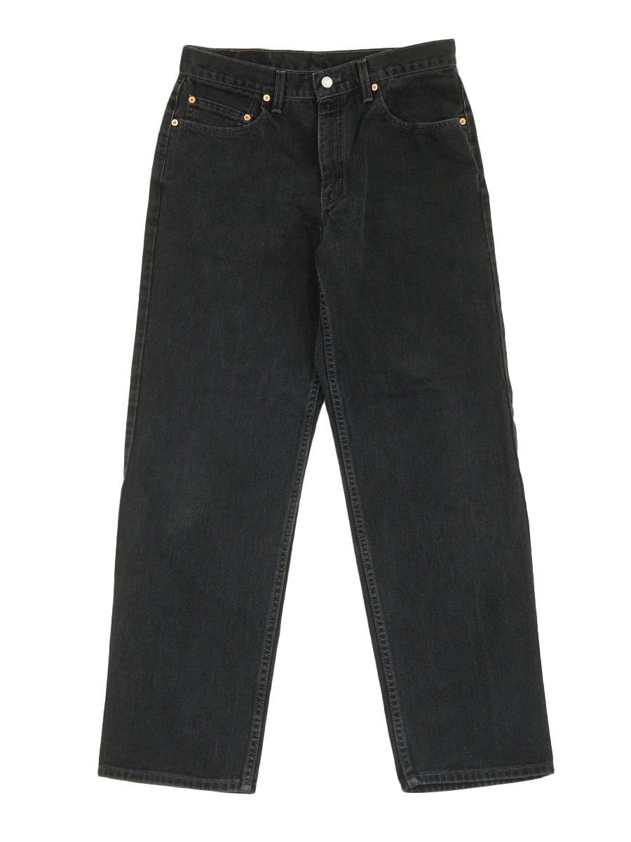 00s Levi's 550 black denim pants 