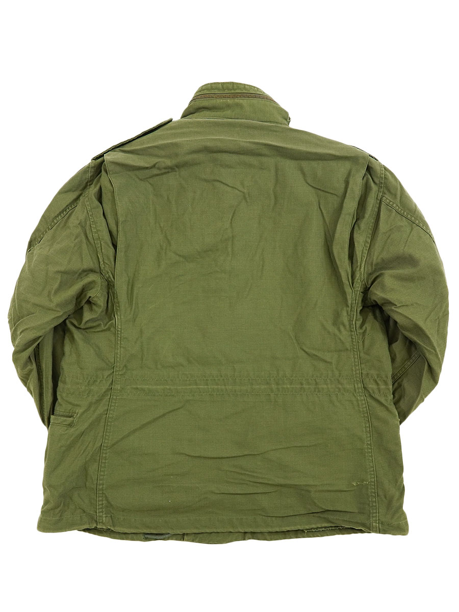 米軍陸軍本物M65フィールドジャケット1977年製M/S未使用希少品 1977年製アメリカ軍実物本物【M-65】FIELD JACKET ブラスジップ
