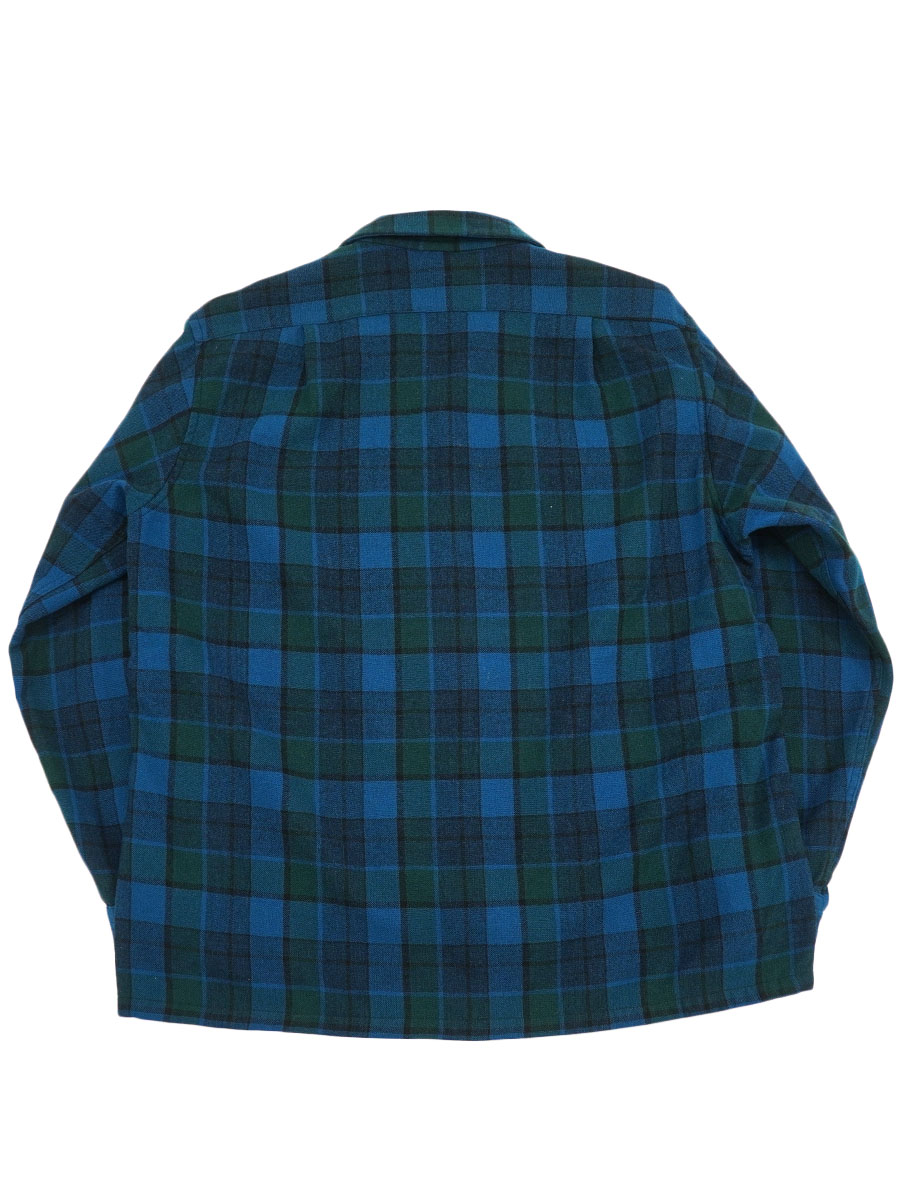 70's ペンドルトン 好配色チェック柄 ボードシャツ 表記(L) USA製