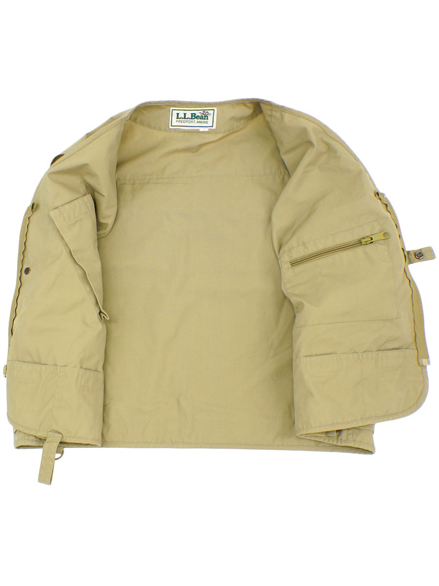 80's L.L.Bean フィッシングベスト ベージュ 表記(L) | NEW ITEM