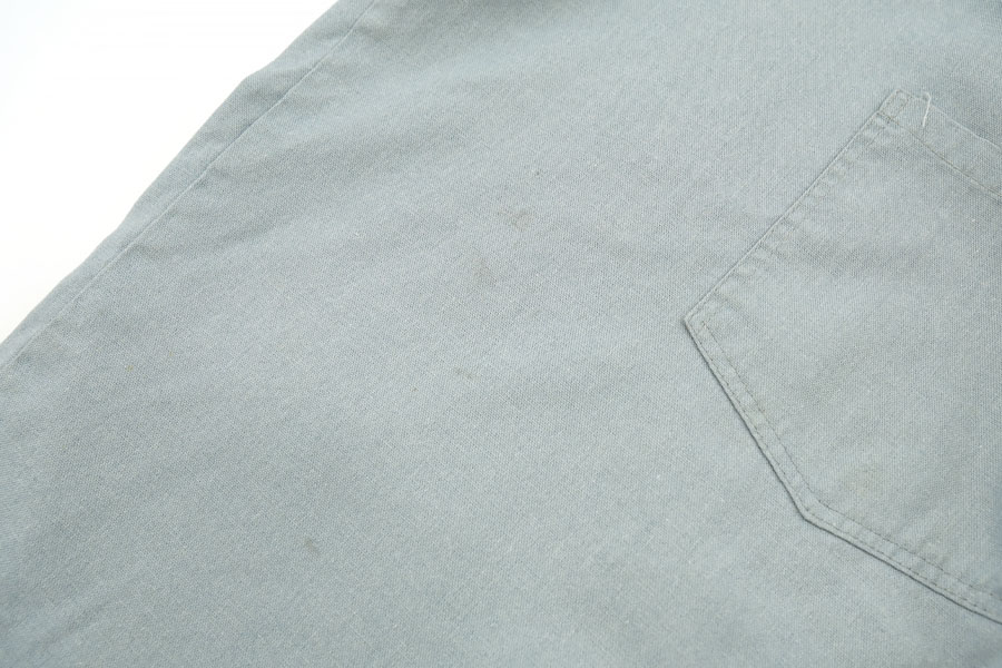 80'S BEN DAVIS HALF ZIP S/S SHIRT (SIZE. XX LARGE) MADE IN USA 