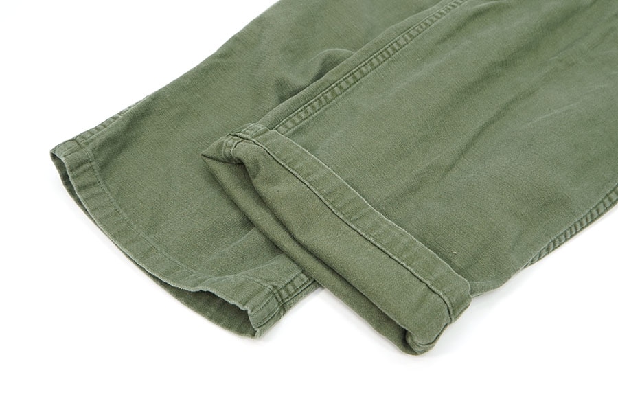 60's～ U.S.ARMY ジッパータイプ ベイカーパンツ 実寸(30x28.5位