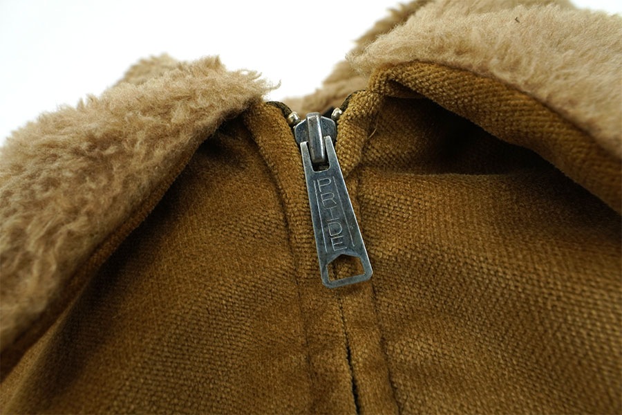 70's CaCraft G-1タイプ ボアジャケット ブラウン 実寸(L位)