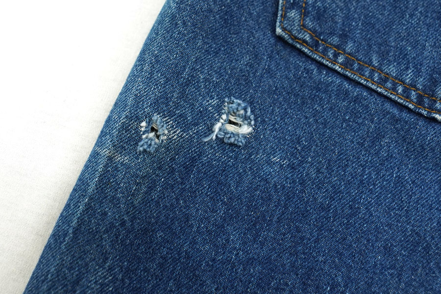 80's Levi's 501 デニムカットオフショーツ 赤耳 表記(W35)