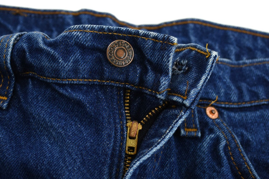 90's Levi's 505 デニムパンツ 美ブルー 表記(36ｘ33) USA製