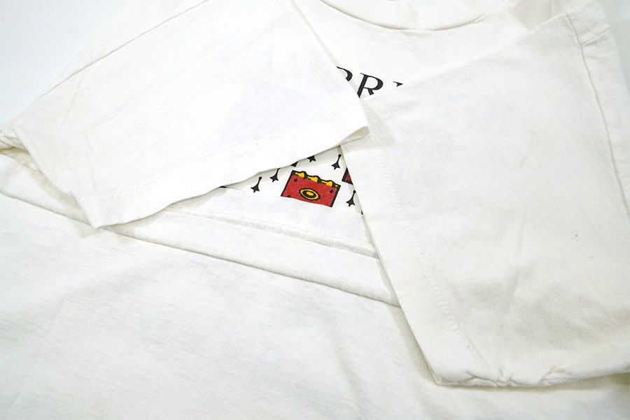 Vintage 90'S SCREEN STARS printed sweatshirt, made in the USA, size L, men's cotton white type Vintage Second Hand